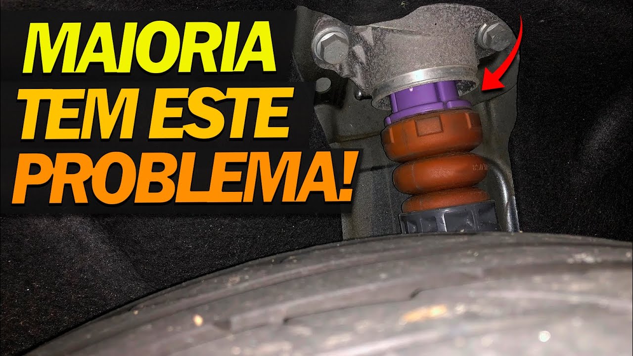 5 PE&Ccedil;AS da SUSPENS&Atilde;O e seus PROBLEMAS! Entenda o que CADA uma CAUSA no seu CARRO!
