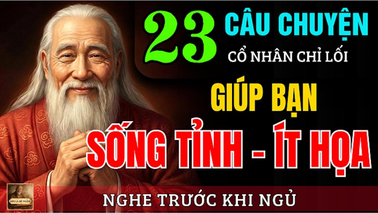 23 Câu chuyện TRÍ TUỆ THÂM THÚY cổ nhân chỉ lối giúp bạn SỐNG TỈNH – ÍT HỌA | Triết Lý Cuộc Sống