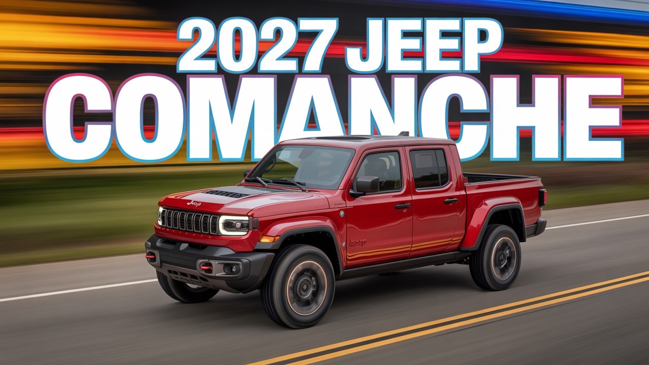 Первый взгляд: Jeep Comanche 2027 возвращает легендарное имя