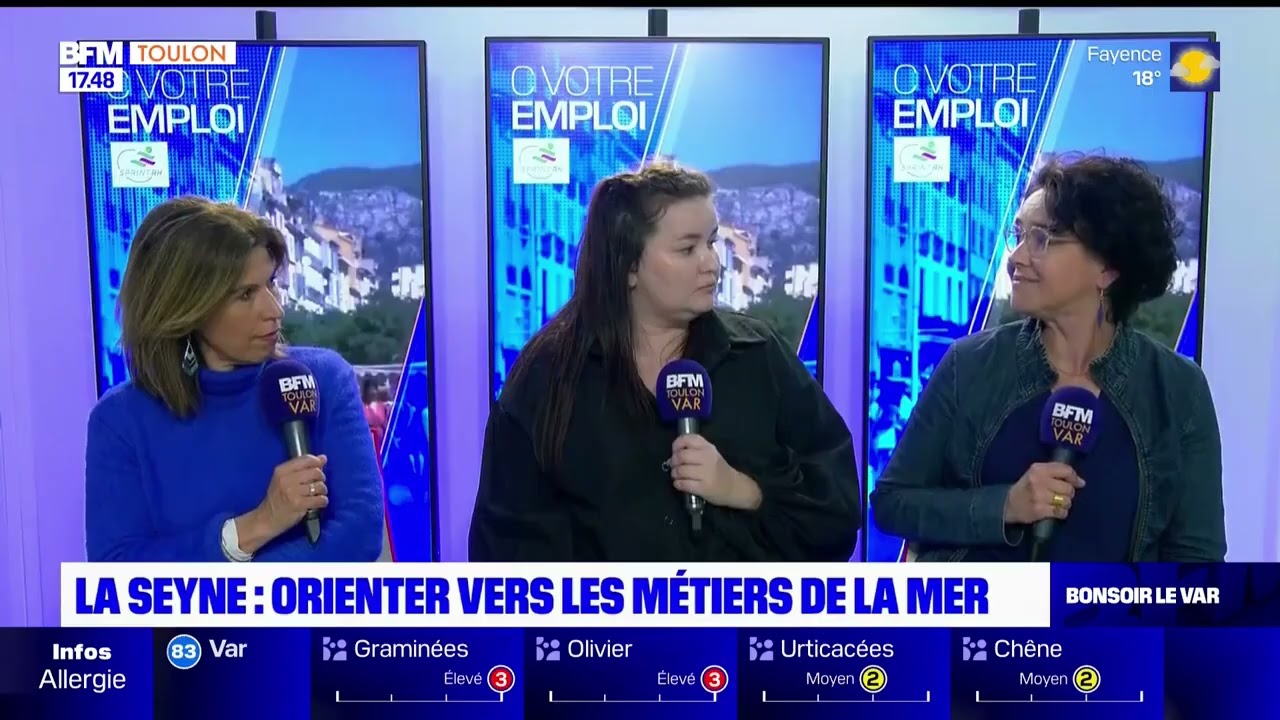 C votre emploi du mercredi 10 mai 2023 - La Seyne Orienter vers les métiers de la mer