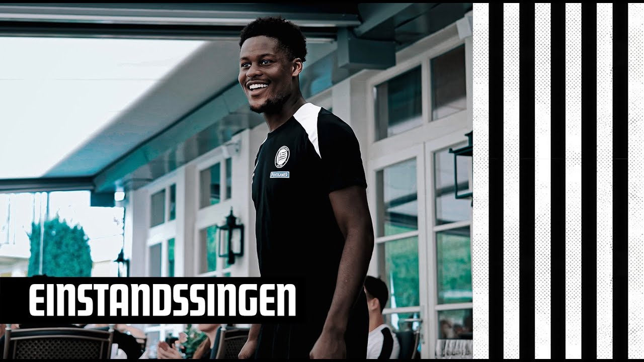 Das Einstandssingen von Chukwuani, Aiwu, Zvonarek, Karic, Jatta und Co. 🎤