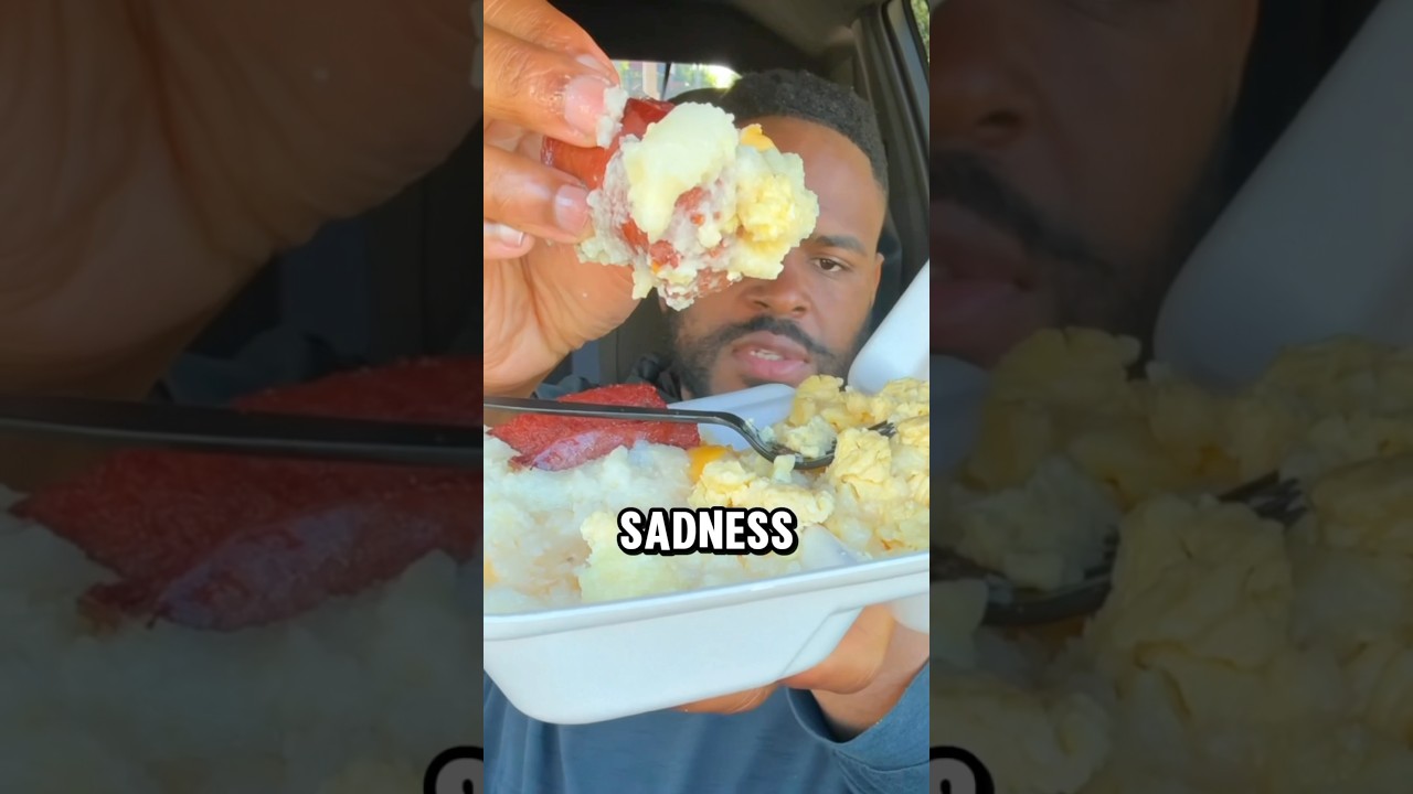 HOOD😟 Breakfast Hits DIFFERENT😳(In New Orleans😧) #neworleans #shorts