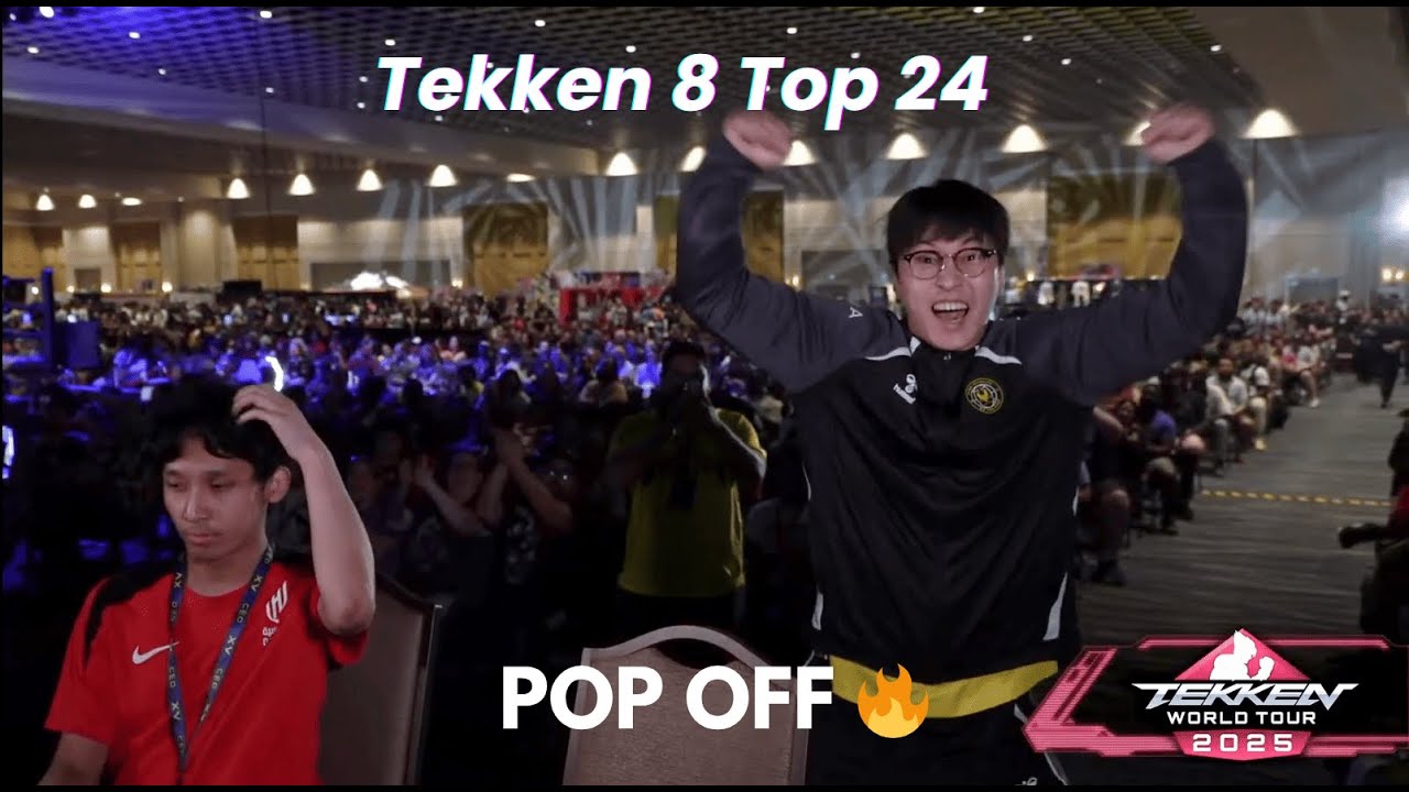 Tekken 8 | Jeondding (Eddy) VS Yagami (Reina) | HE POPPED OFF 🔥 |  Top 24 | #ceo #twt