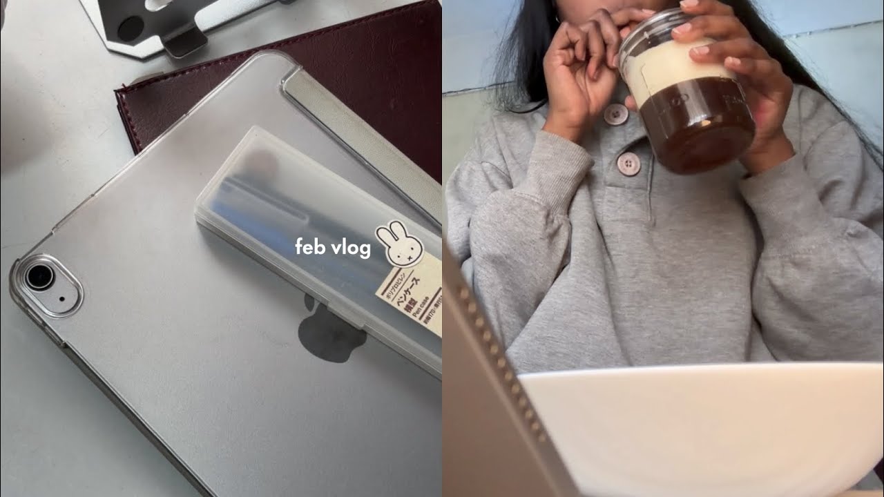 feb vlog: a week in my life, daily routine, skincare haul, trying famous north-eastern snack 🍲