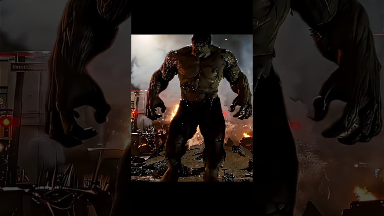 &ldquo;Real Hulk vs Abomination | The Incredible Hulk&rdquo; | Edit | 4K | #incrediblehulk #edit #movie#shorts