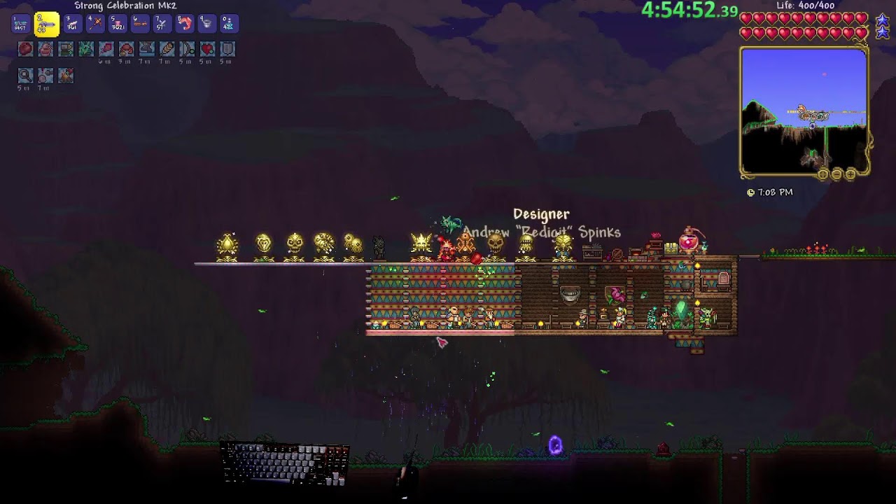 Terraria Master HC Ranger runs