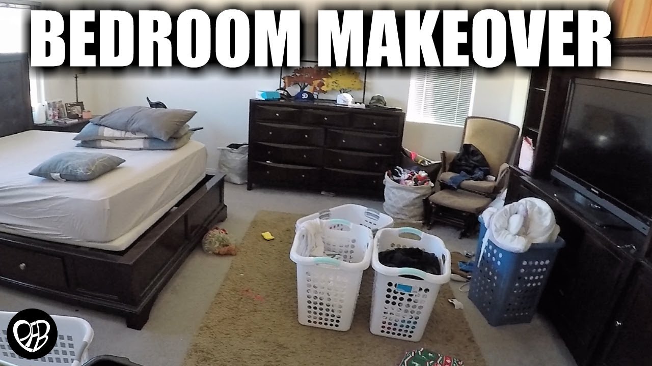 EXTREME MASTER BEDROOM MAKEOVER Time Lapse | Budget Bedroom Makeover | PHILLIPS FamBam Room Makeover