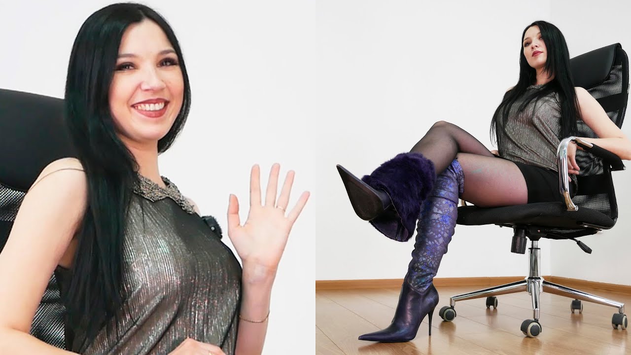 Try on haul outfit ZARA and shoes with pointy high heels
