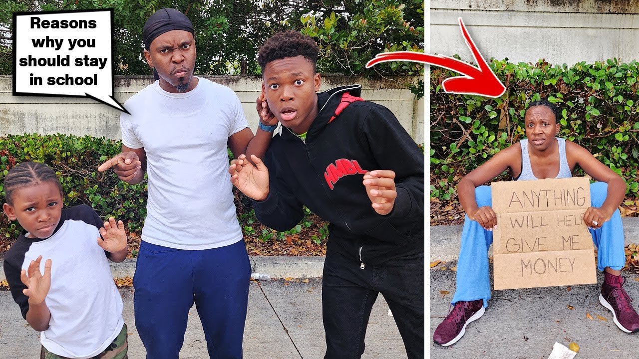 DAD TEACHES KIDS a Lesson for Skipping School, They Instantly Regret It | Ayden Damis