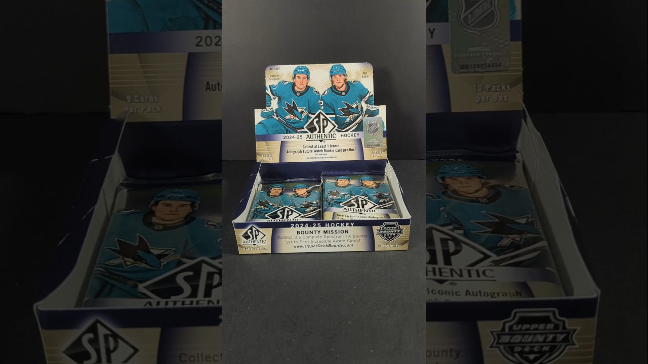 2024-25 SP AUTHENTIC HOCKEY PACK  BREAK (6th) 🔎 FOR FUTURE WATCH AUTOGRAPH ROOKIE CARDS #hockeycards
