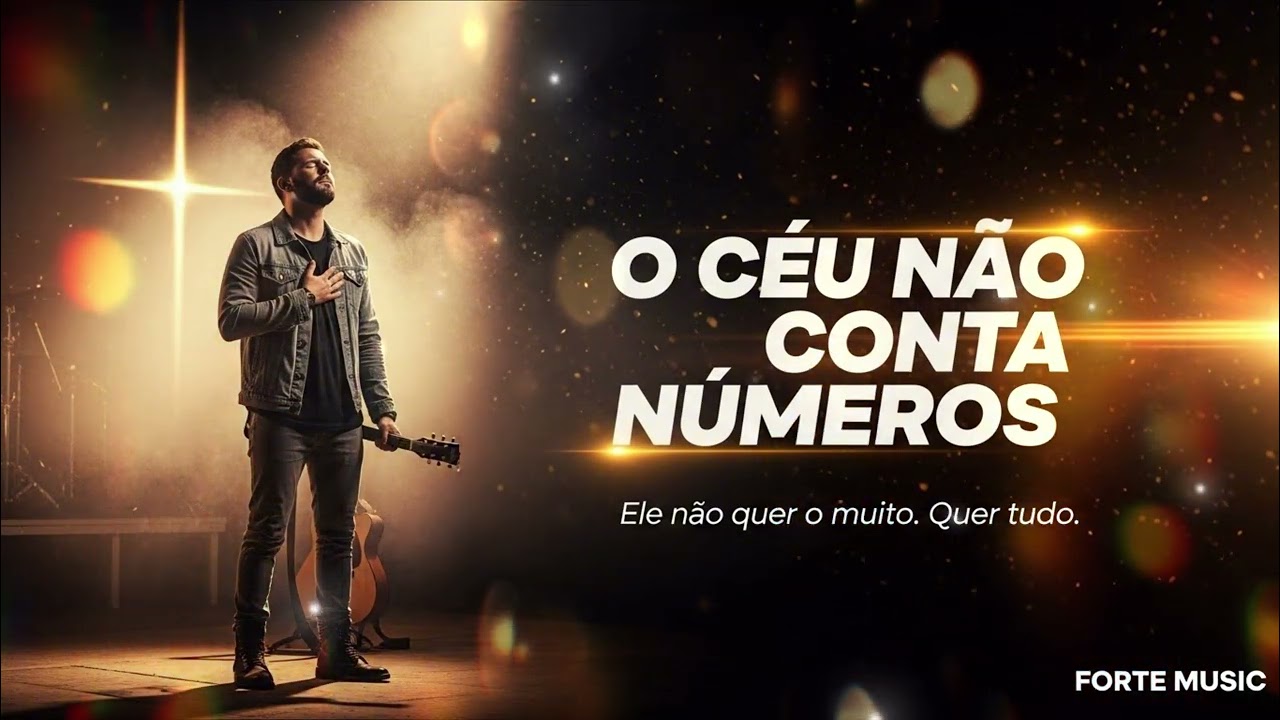 O CÉU NÃO CONTA NÚMEROS ( duas moedas na mão… Worship rock )