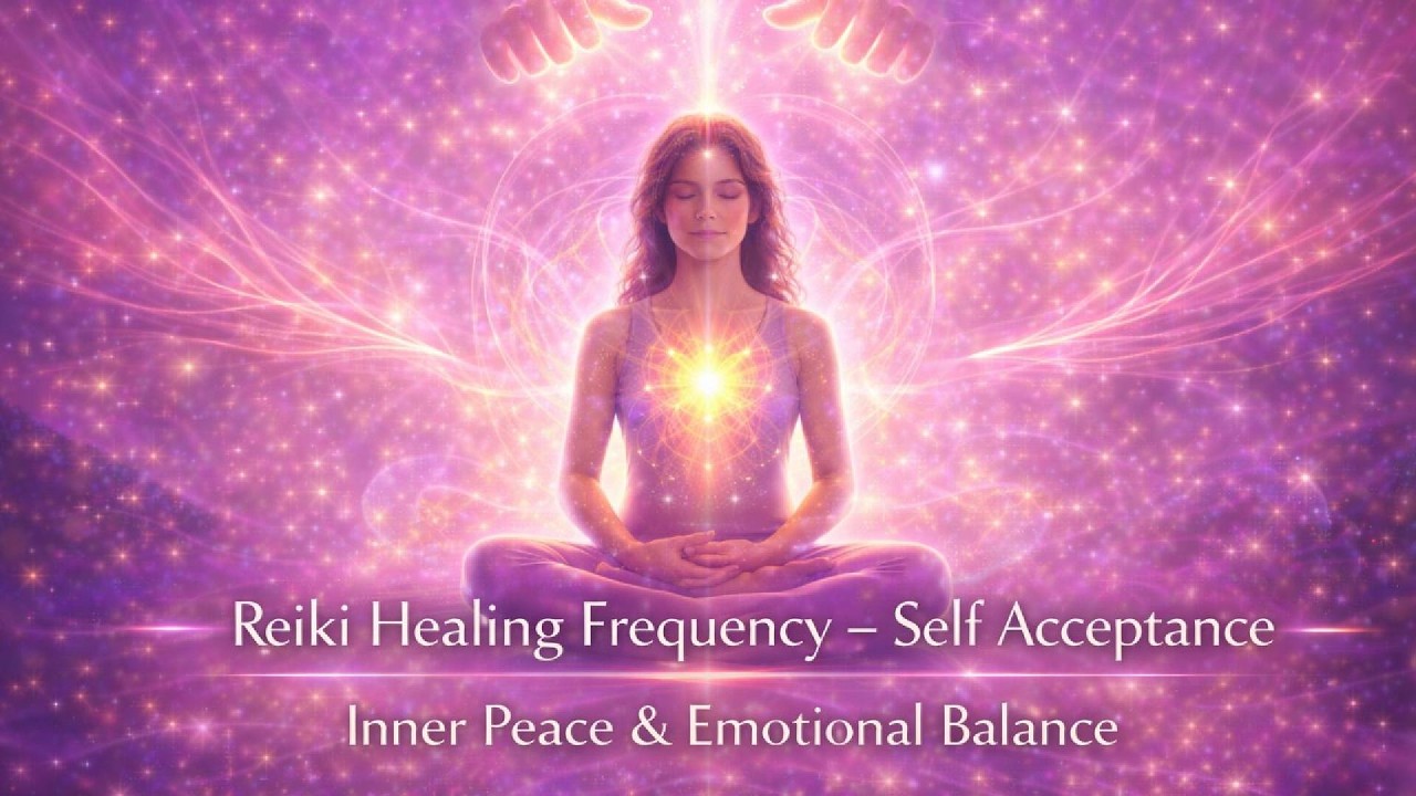 Reiki Healing Frequency – Self Acceptance | Inner Peace & Emotional Balance | Bell Every 2 Minutes