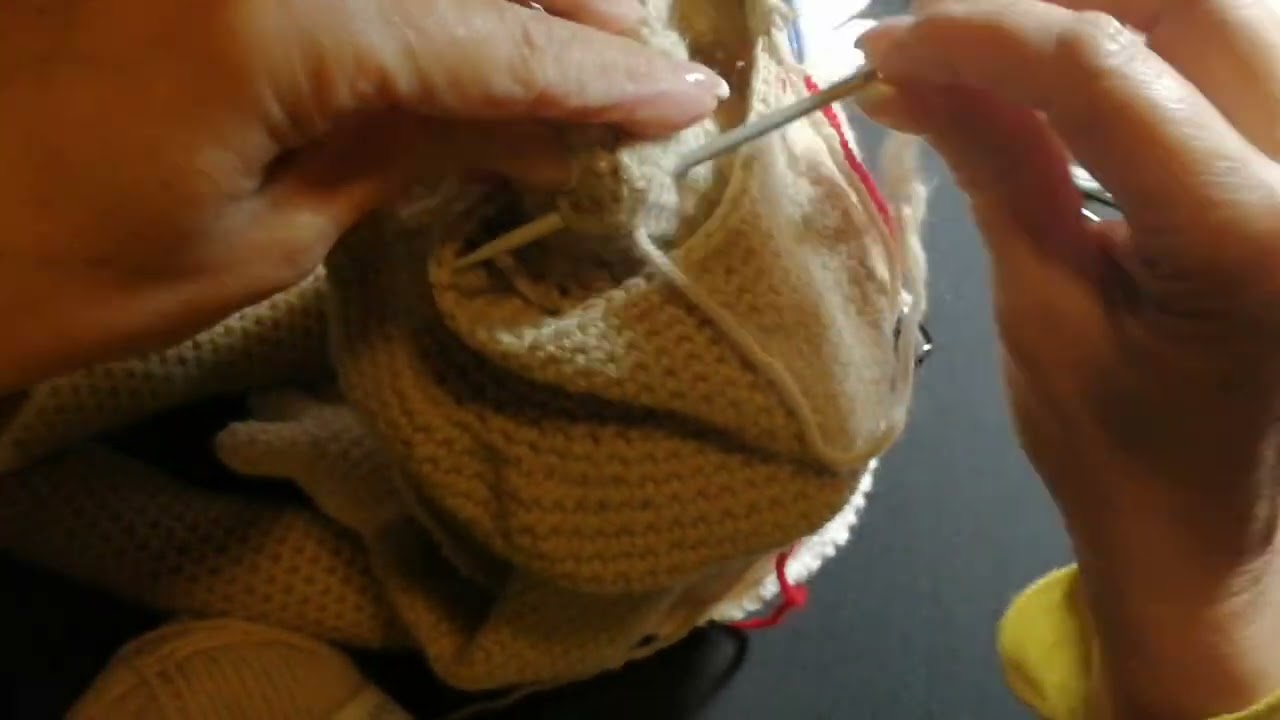 Vidéo 12 P. 5 COUDRE LA TÊTE SUR LE CORPS