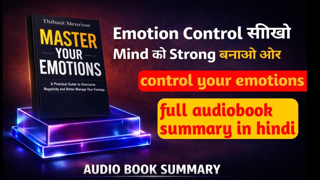 Master your emotions book थिबाउट मेउरिसे द्वारा लिखित 