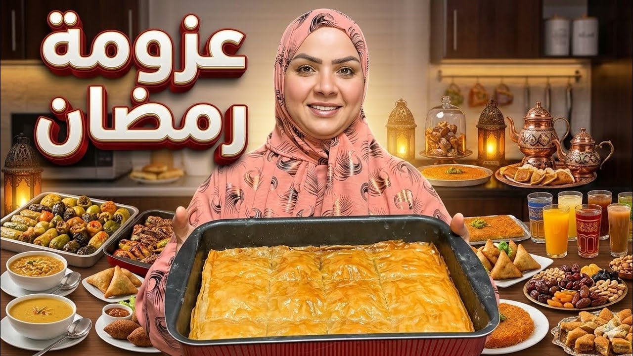 فطار ١٧ رمضان كامل وسريع 🥘 محشي مشكل باللية 🍗 جلاش حلو ورهيب 🌙 وصفات مصرية سهلة واقتصادية لكل ست بيت
