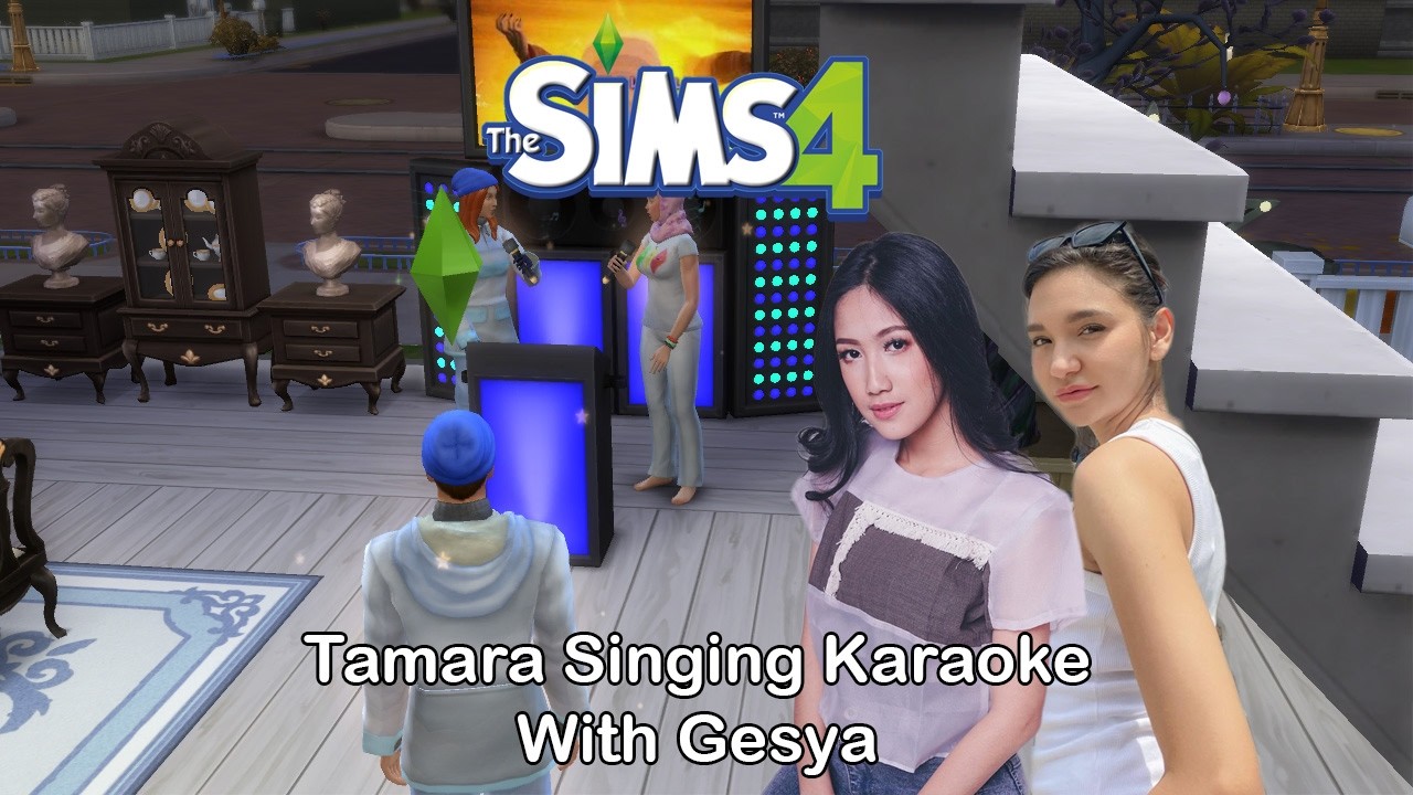 The Sims 4 - Rainbow Celebrity Part 225 Tamara Sing Karaoke With Gesya