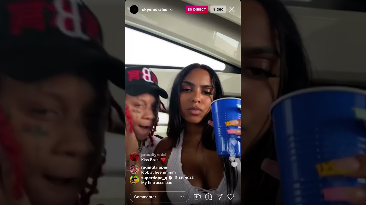 trippie and skye morales live