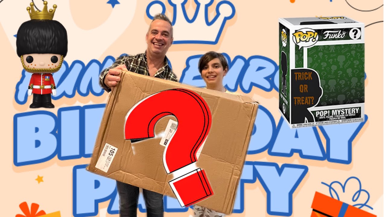 Funko Europe 4° Birthday Party + Trick or Treat POP Mystery Unboxing