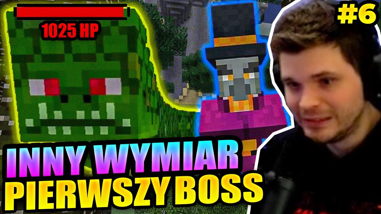 GUCIO -  PIERWSZY BOSS | NETHER ZWERYFIKOWAŁ | Roguelike Adventures and Dungeons 2 #6