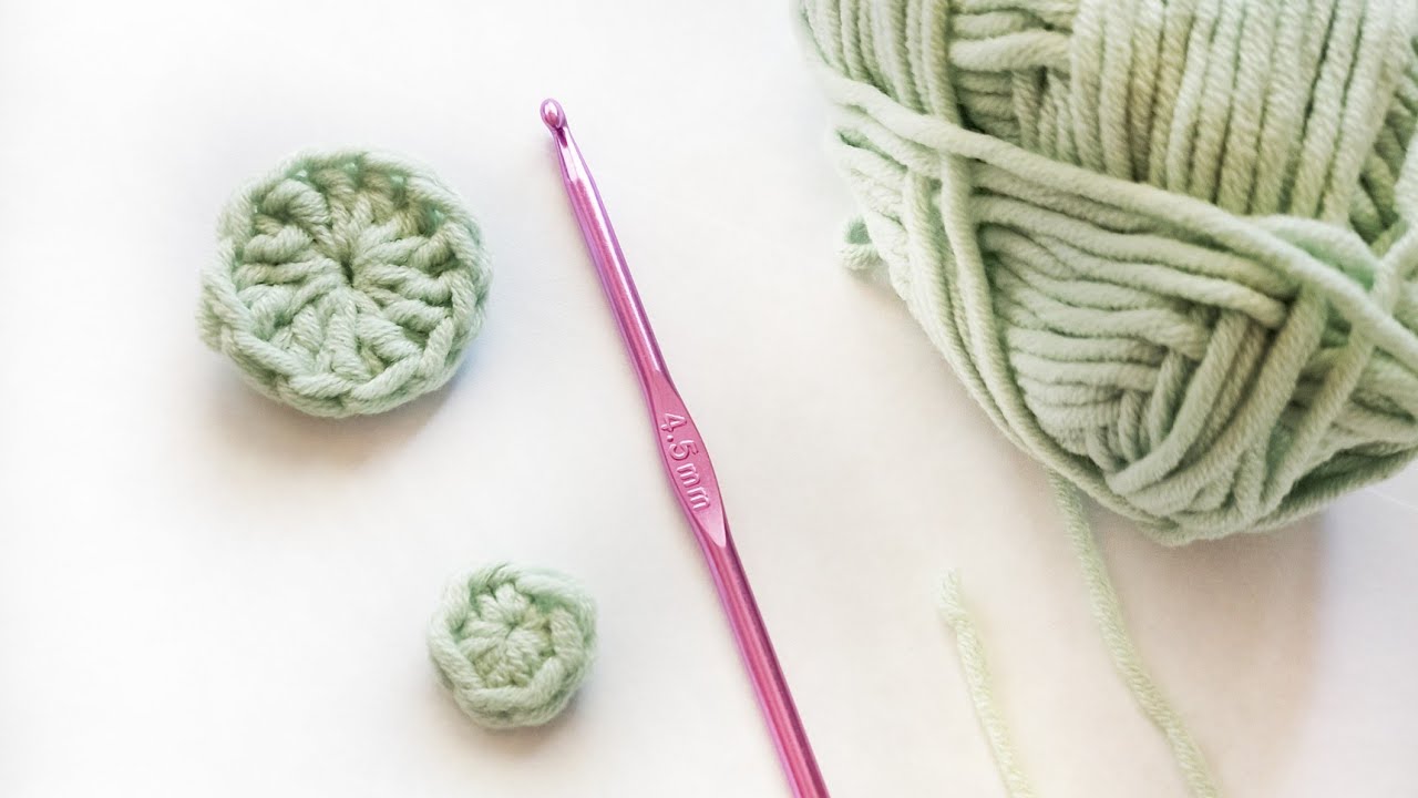 No.4 - magični krug/heklanje za početnike/crochet fora beginners/ crochet magic ring