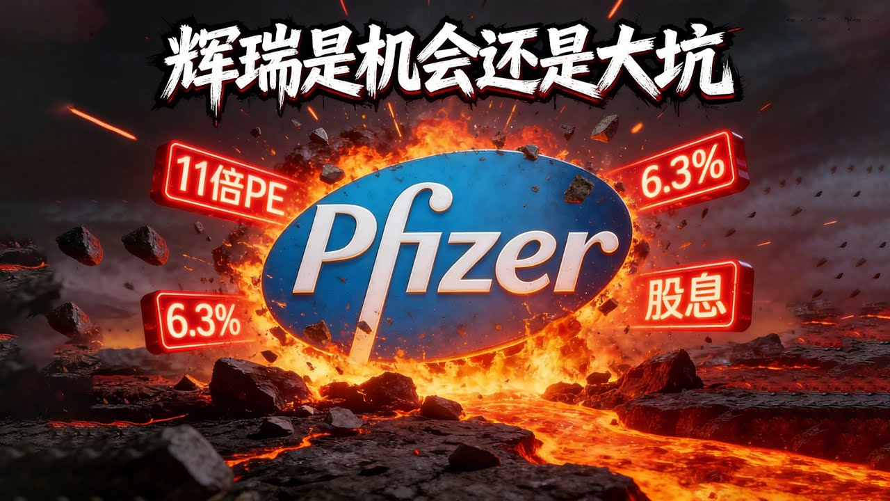 辉瑞PFE深度解析：6.3% 股息率、11 倍市盈率，是重生还是陷阱？