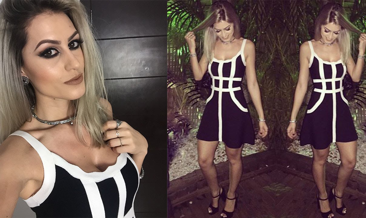 Se arrume comigo para Balada! Make e look