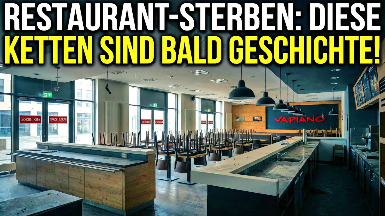 11 Große Deutsche Restaurantketten, Die 2026 Auseinanderfallen Werden