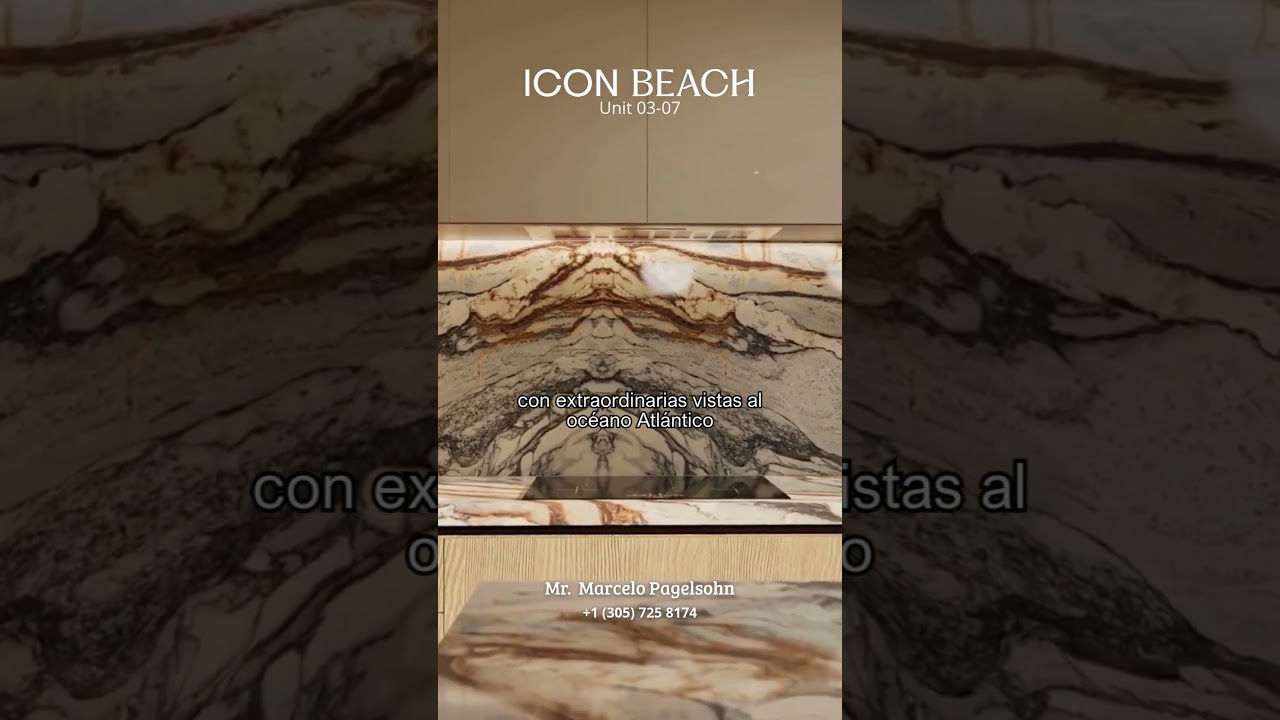 There’s a new standard of luxury in Hollywood, FL. Unit 03-07 at Icon Beach Residences