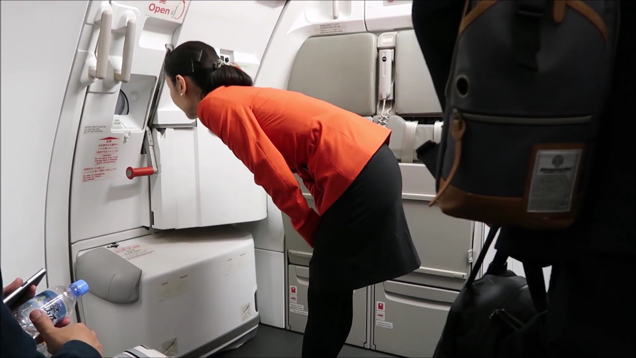 ジェットスタージャパン　ドアオープン　A320