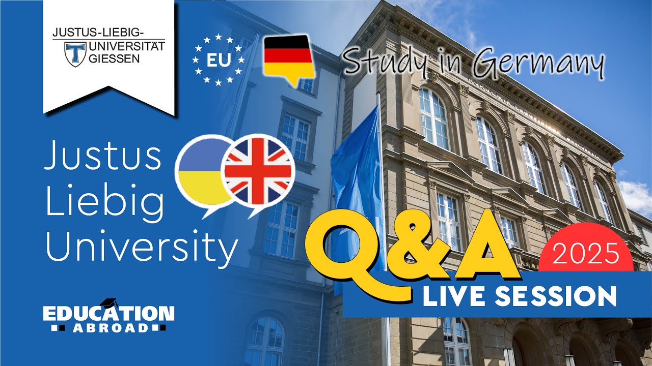 🇩🇪Justus Liebig University Giessen – Study in Germany | Programs, Admission, Scholarships | Q&A