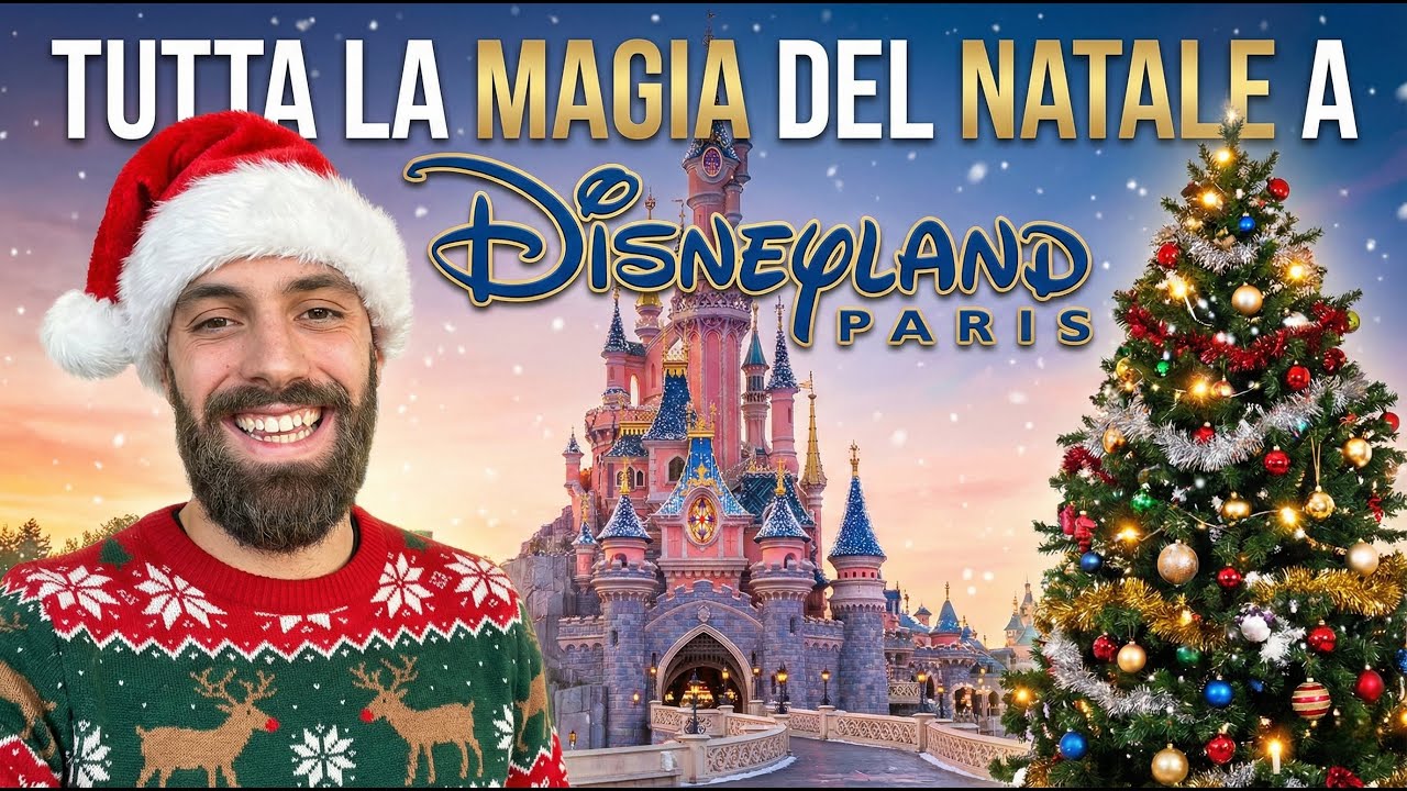 Perchè DEVI vedere Disneyland Paris a Natale almeno una volta