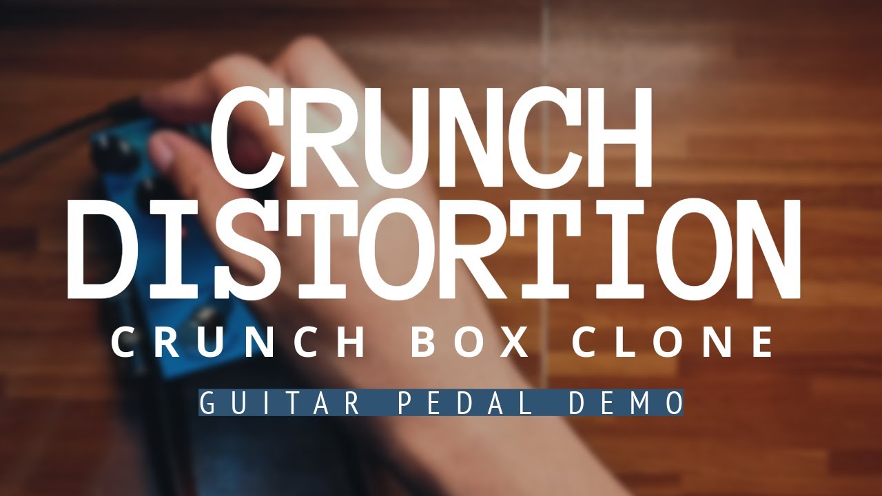 Crunch Distortion (MI Audio Crunch Box Clone) Guitar Pedal Demo