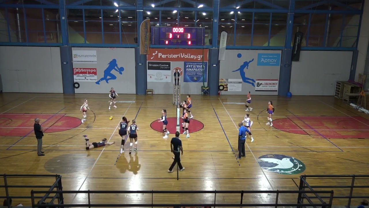 ΑΕ ΑΙΟΛΟΣ ΤΑΥΡΟΣ vs ΑΣ ΠΕΡΙΣΤΕΡΙ ΤΟΠΙΚΗ ΓΥΝΑΙΚΩΝ ΕΣΠΕΔΑ 19 10 2023