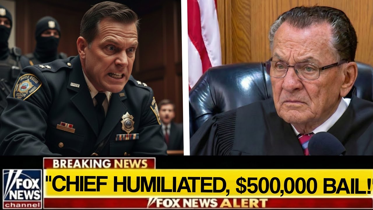POLICE CHIEF'S ARROGANT THREAT &mdash; JUDGE ORDERS $500,000 BAIL INSTANTLY! 