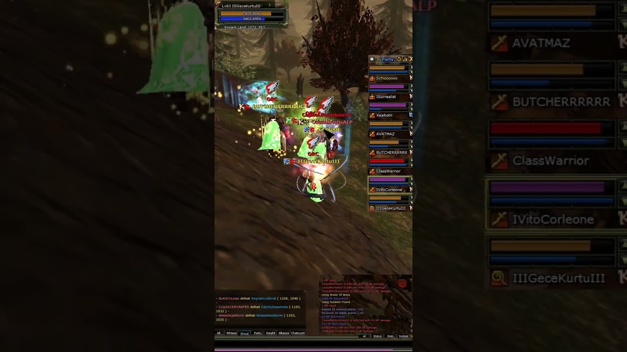 Bu party ayrıcalıktır #m&uuml;kemmel #knightonline #games #online #gamer #izle #old