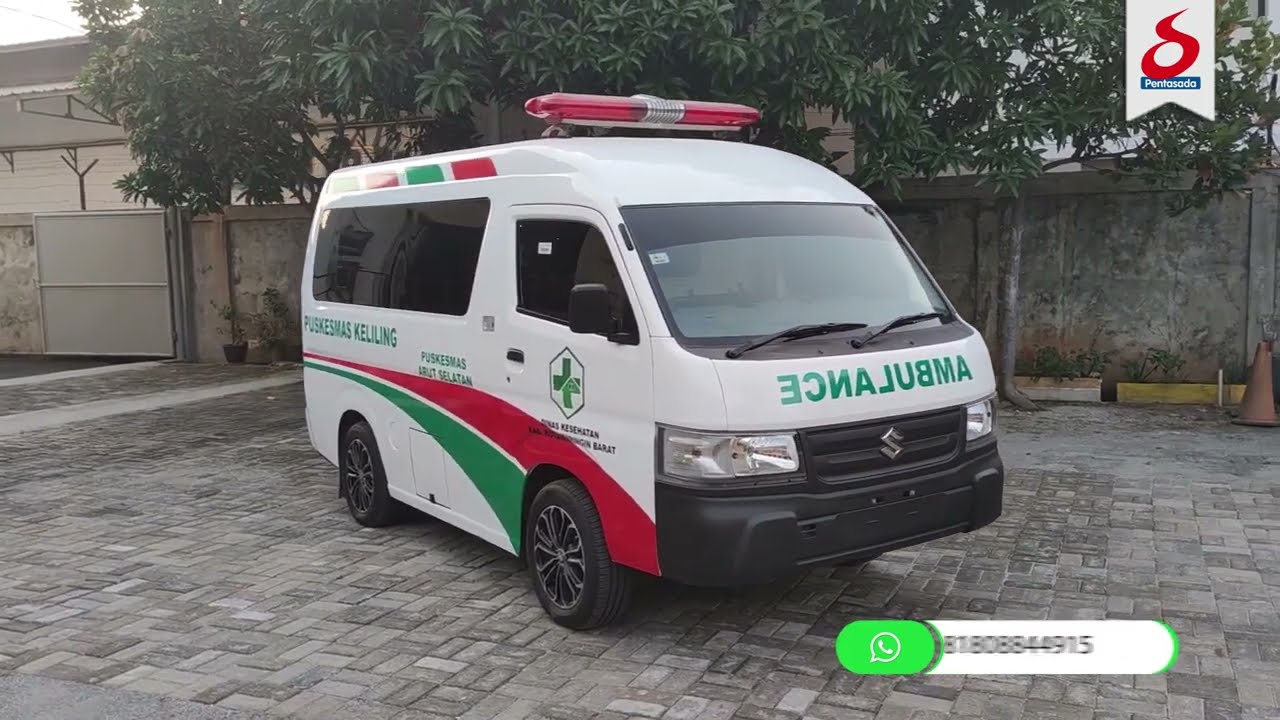 Ambulance Puskesmas Makin Berkelas | Suzuki New Carry Tipe Advance 2