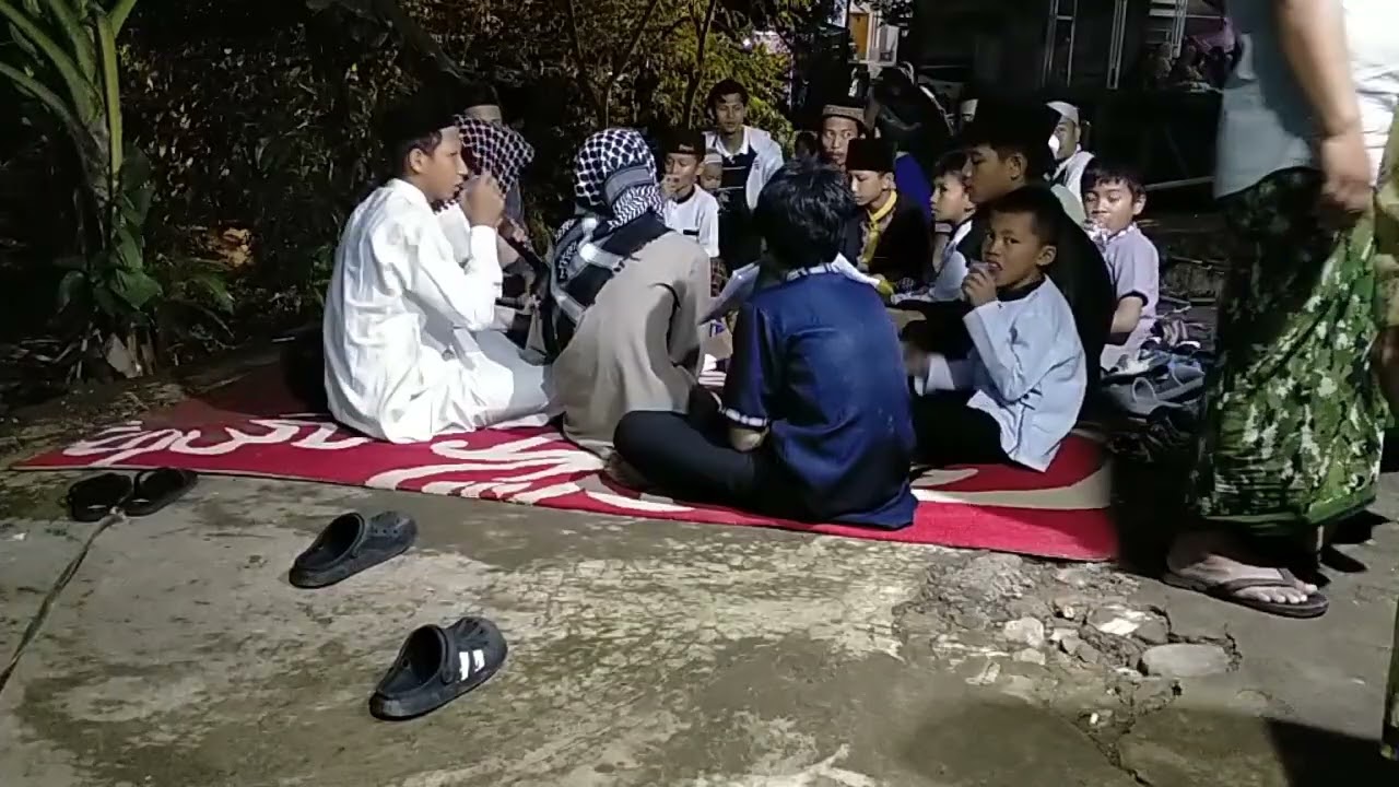 Sebelum acara rojaban kit Marhaba 