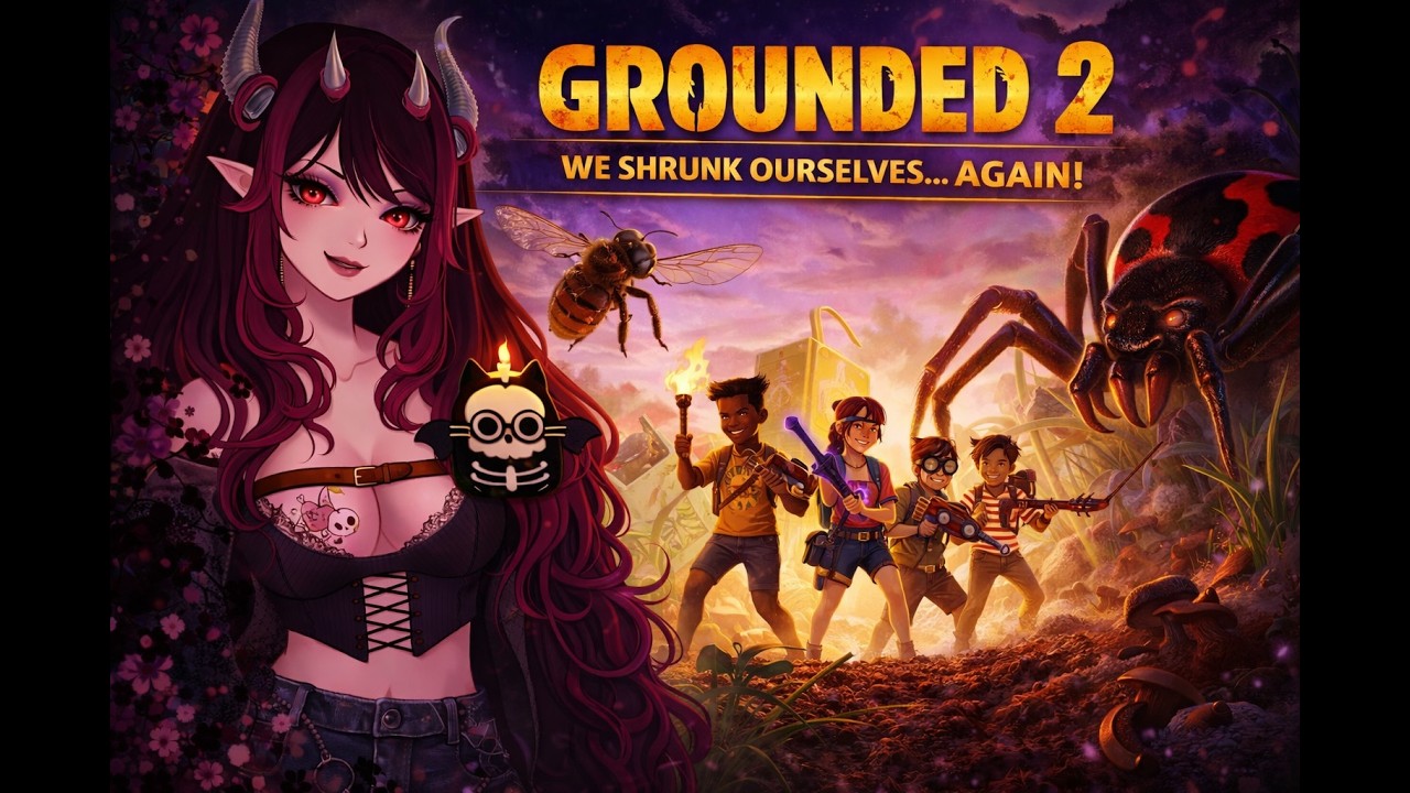 Grounded 2 | Place your bets: Do we survive? Tiny chaos with my favourite human.