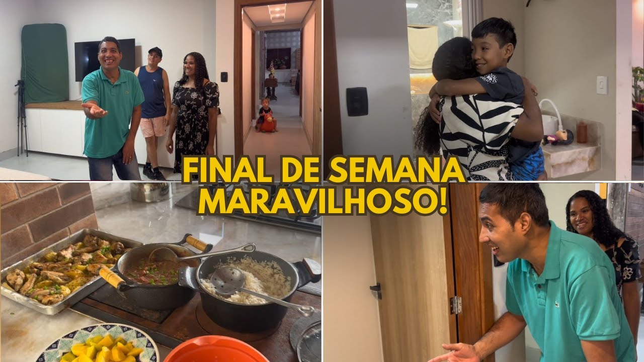 A FAMÍLIA DO ISAAC CHEGOU AQUI | CONHECENDO NOSSA CASA DO SÍTIO