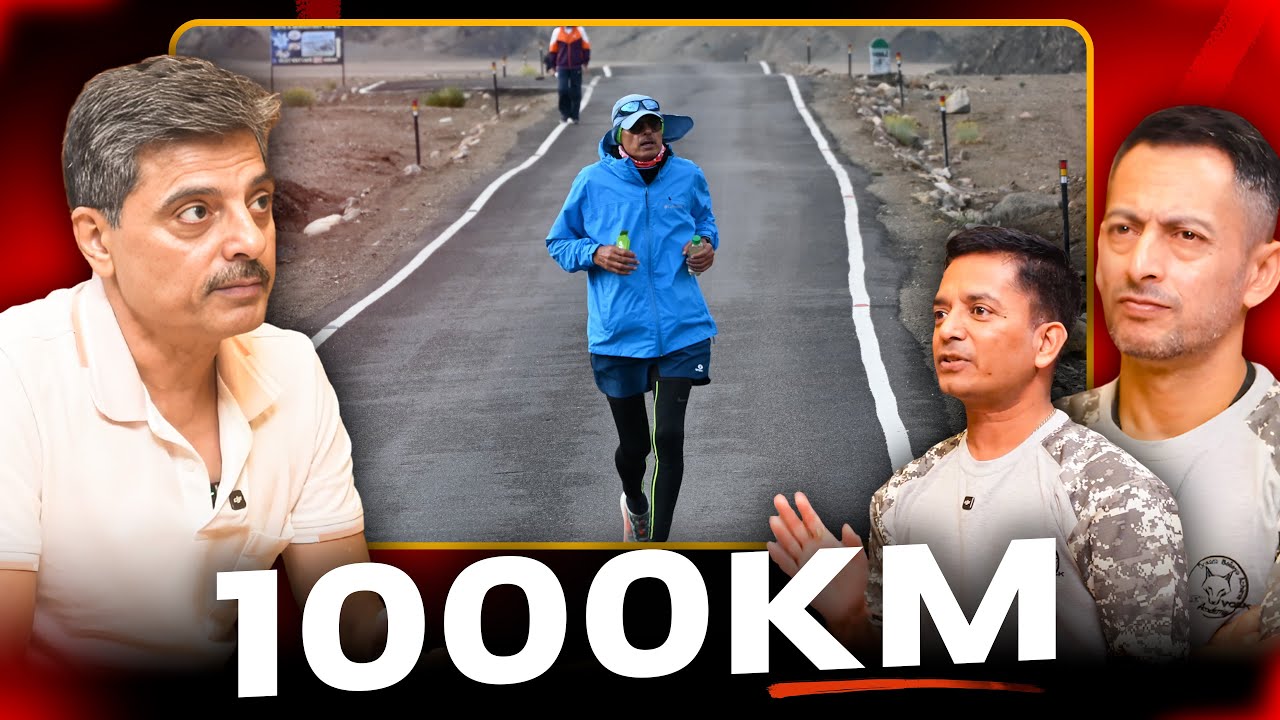 Col Mandeep singh mann: Running 1000KM | Col Kaushal & Kaushalendra Singh
