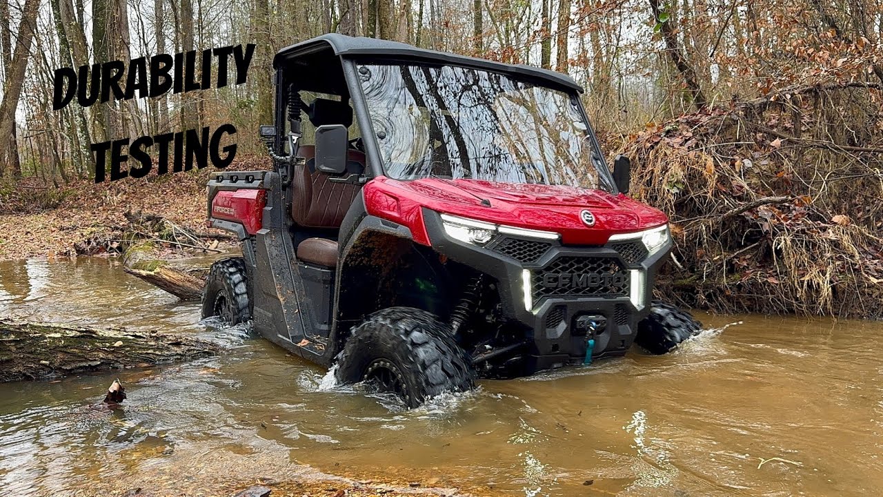 CFMOTO U10 Pro Durability & Performance Test Creek Riding