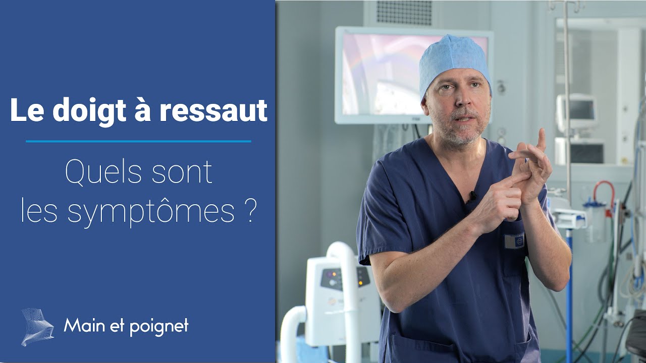 Doigt à ressaut : symptômes et causes - Présenté par le chirurgien de la main Dr Laurent Thomsen