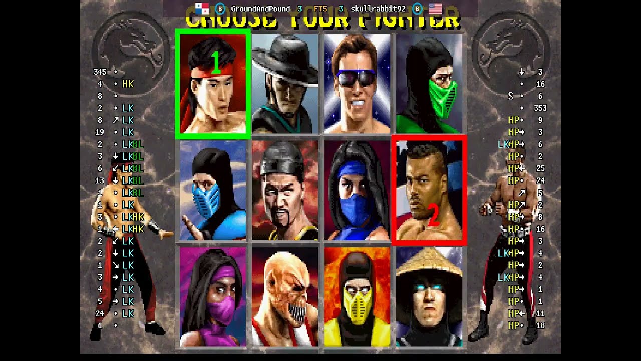 Mortal Kombat 2 - 🇵🇦 GroundAndPound(B) vs 🇺🇸 skullrabbit92(B) | Fightcade (2026-02-26 17:38 UTC)