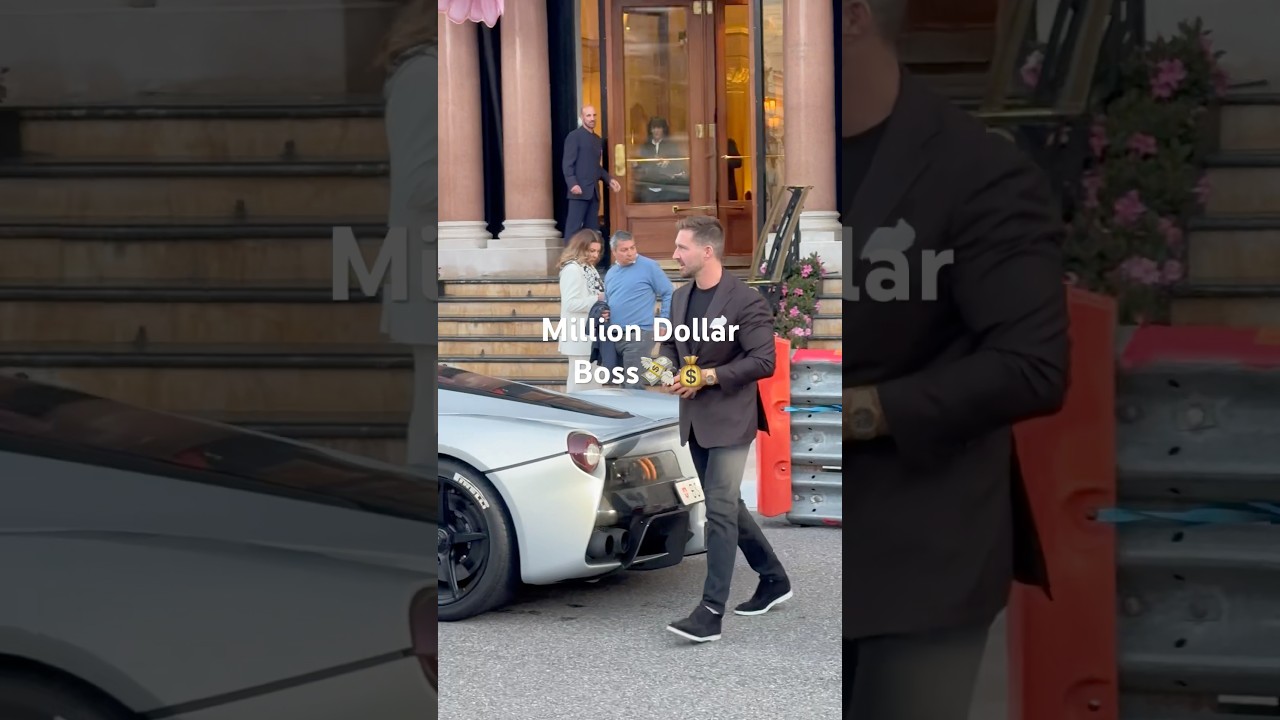 Million Dollar Boss in Monaco 💰🤝 #monaco #luxury