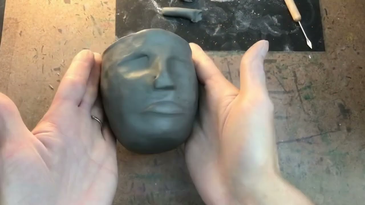 PINCH POTS with faces, start to finish