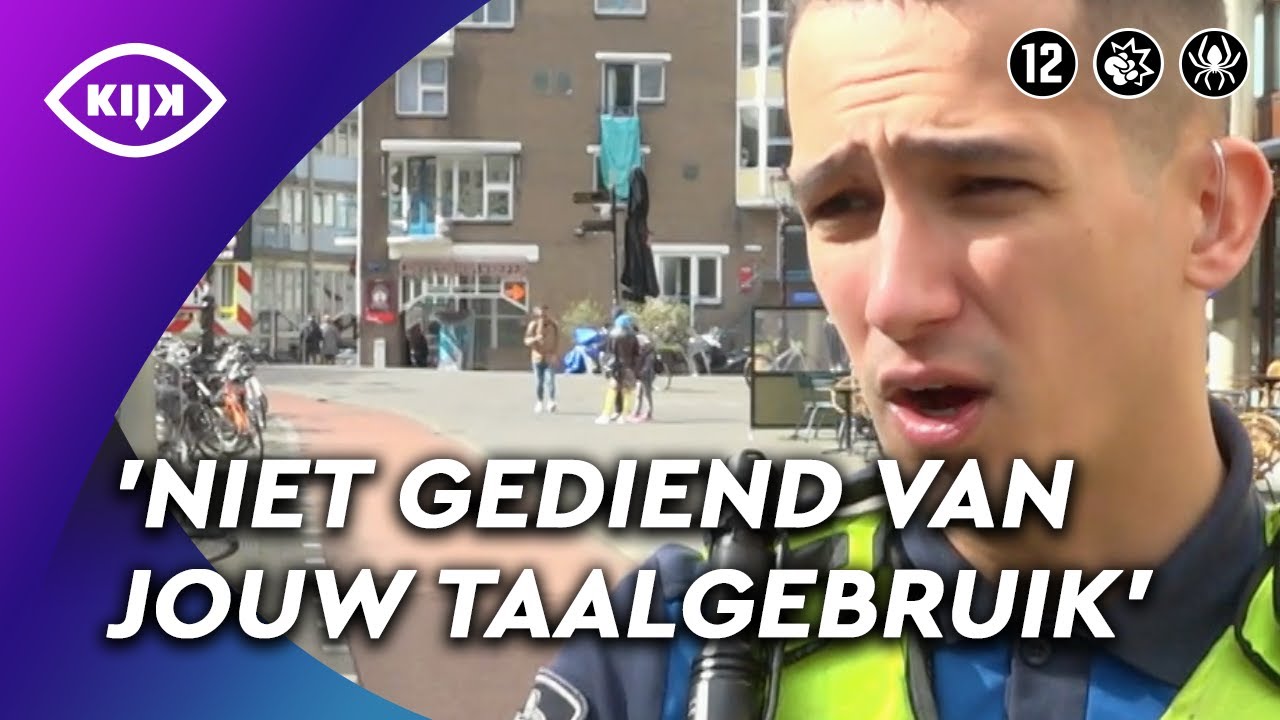 Bekende VEELPLEGER SCHELDT de HANDHAVERS flink uit | Overtreders | KIJK Misdaad