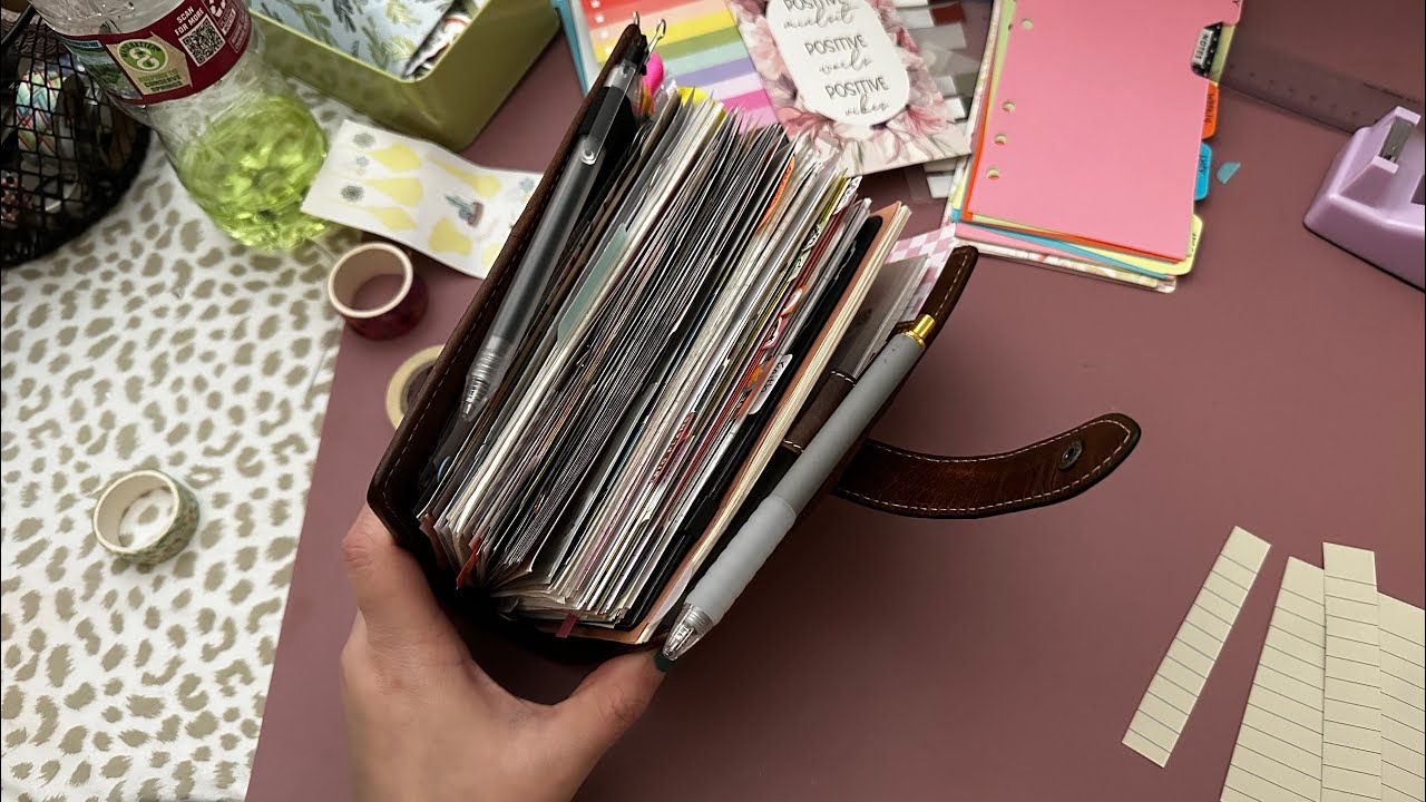 Personal Filofax Rings Flip & Chat 