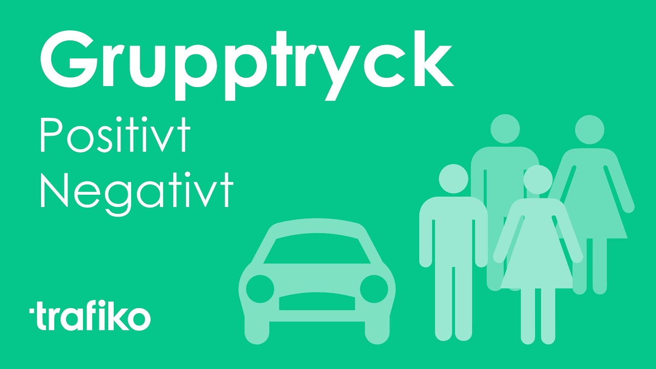 Hur Grupptryck Påverkar Dig Som Bilförare (Körkortsteori)