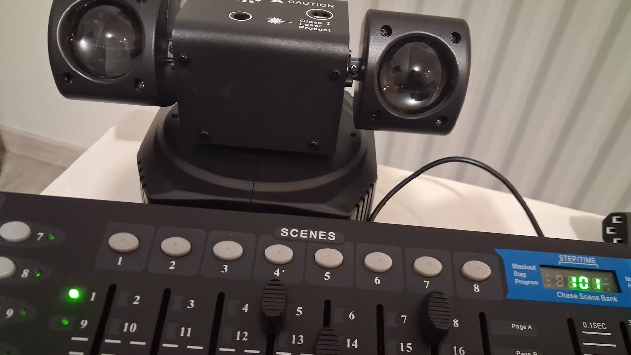 Le MG1 stick effect light en DMX