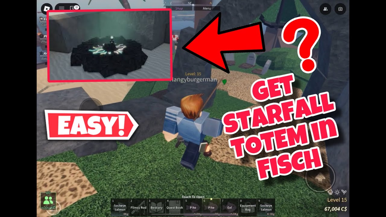 How To GET STARFALL TOTEM in FISCH! Roblox | Stardrop